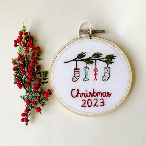 2024 Christmas Stockings Ornament