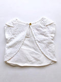 Coral Floral Embroidered Top - 12mo