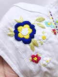 Folk Floral Embroidered Top - 12 mo