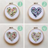 Pretty Little Valentine - Floral Heart