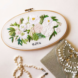Oval Bridal Bouquet Replica