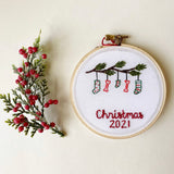 2025 Christmas Stockings Ornament