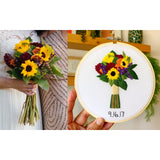 Round Bridal Bouquet Replica