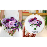 Round Bridal Bouquet Replica