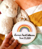 Pastel Rainbow Ornament