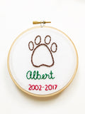 Personalized Pet Remembrance Ornament