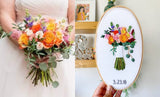 Oval Bridal Bouquet Replica