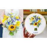 Round Bridal Bouquet Replica