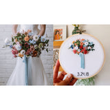 Round Bridal Bouquet Replica