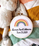 Pastel Rainbow Ornament