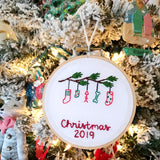 2025 Christmas Stockings Ornament