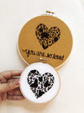 You Are So Loved - Black + Mustard