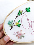 Pastel Blossom Hoop for Grandma