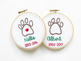 Personalized Pet Remembrance Ornament