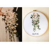 Round Bridal Bouquet Replica
