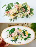 Oval Bridal Bouquet Replica