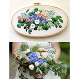 Oval Bridal Bouquet Replica