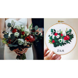 Round Bridal Bouquet Replica