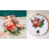 Round Bridal Bouquet Replica