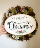 Personalized Family Christmas Sign