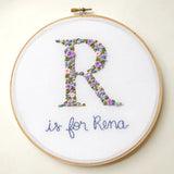 Personalized Floral Monogram