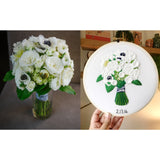 Round Bridal Bouquet Replica