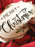 Personalized Family Christmas Sign
