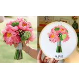 Round Bridal Bouquet Replica