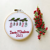 2025 Christmas Stockings Ornament