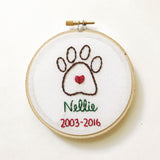 Personalized Pet Remembrance Ornament
