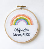 Pastel Rainbow Ornament