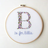 Personalized Floral Monogram