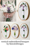 Oval Bridal Bouquet Replica
