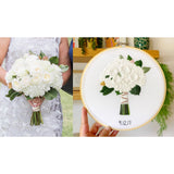 Round Bridal Bouquet Replica