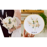Round Bridal Bouquet Replica